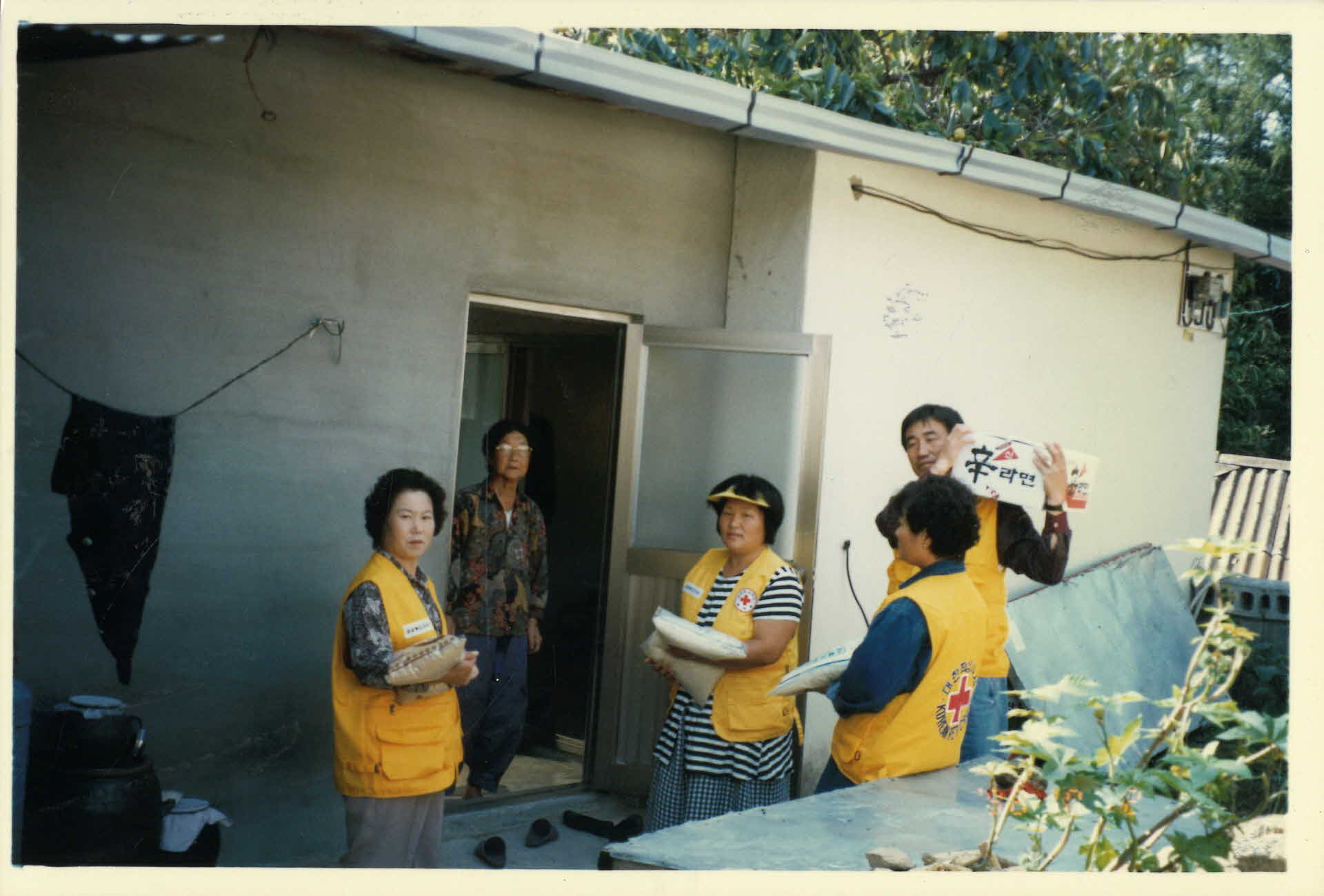 순흥봉사회 쌀 봉사 사진