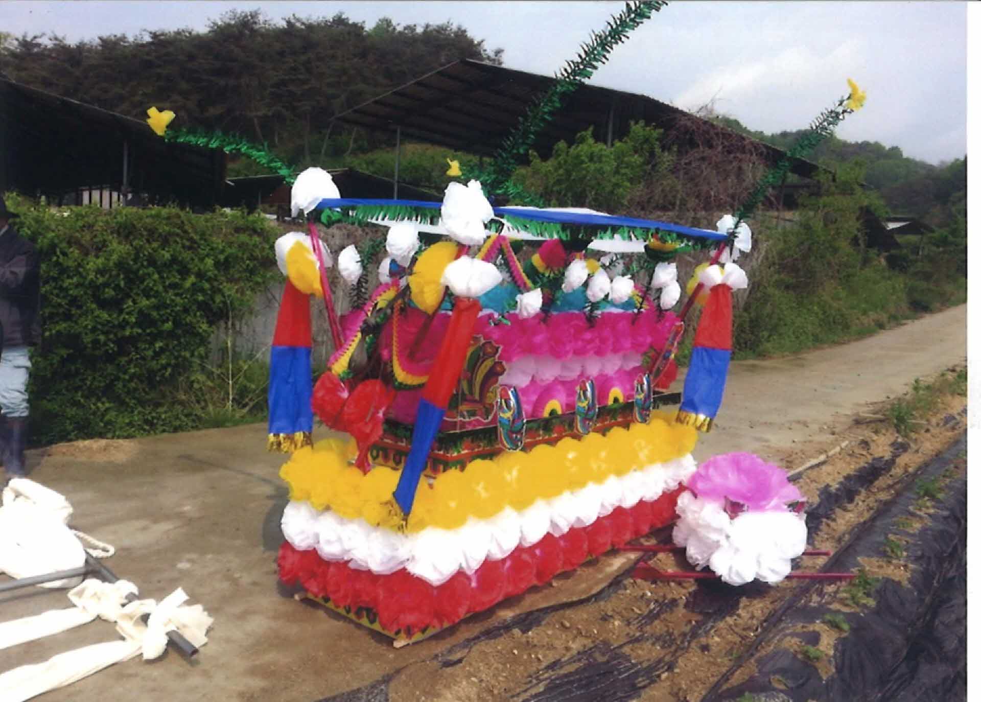 순흥향교 향교장 장례사진-상여