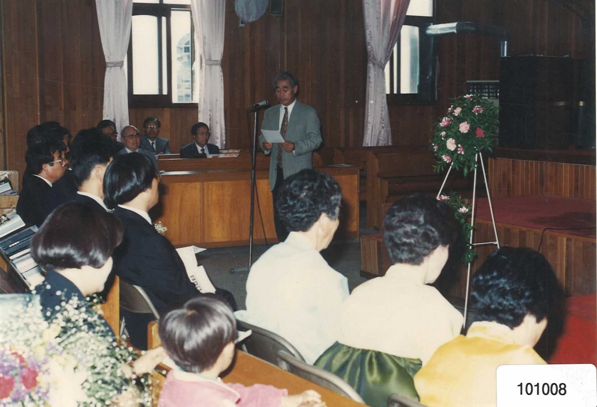 권사 은퇴사 : 안 대영 장로 (당회서기)