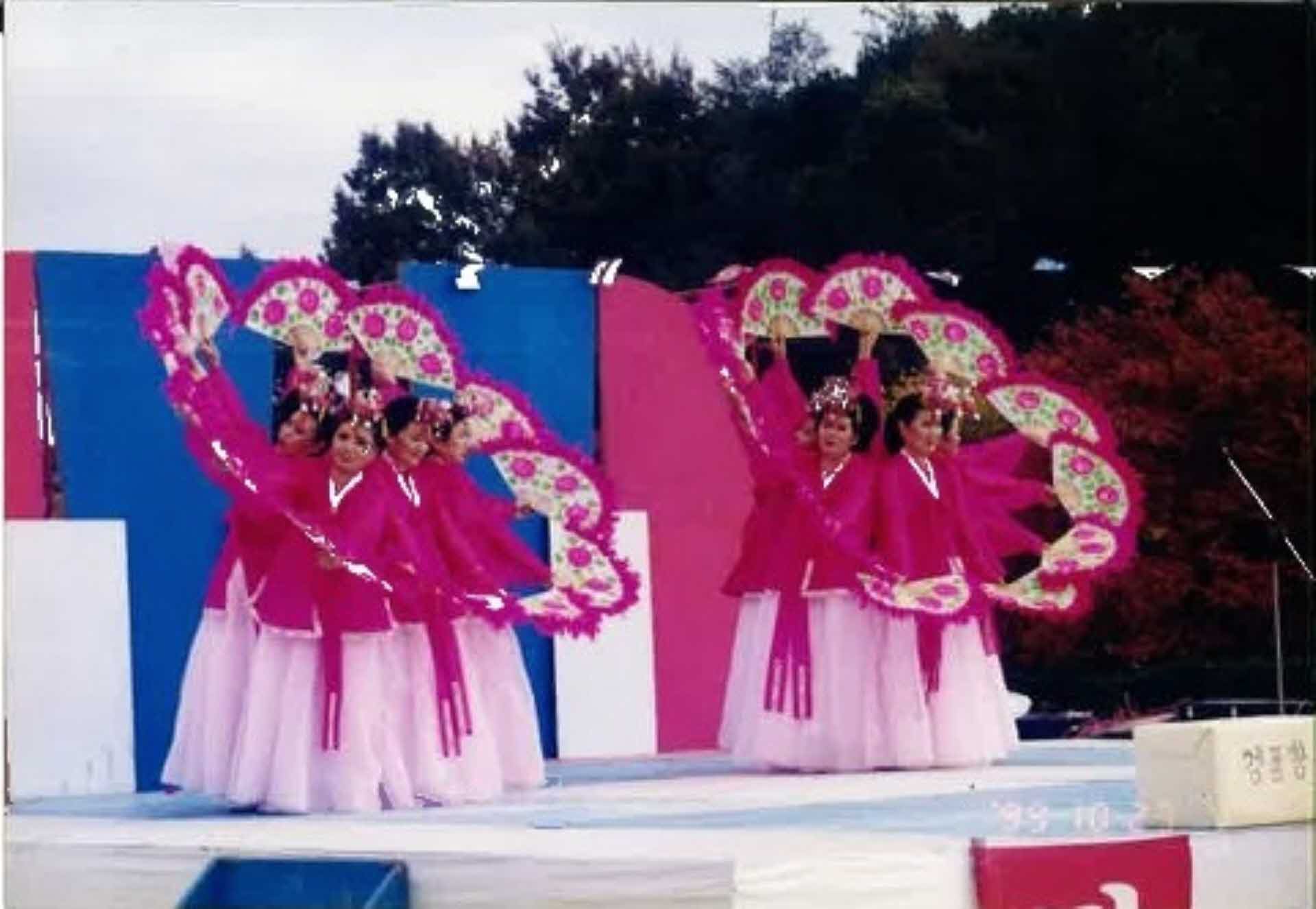 영주시민한마당잔치-부채춤공연