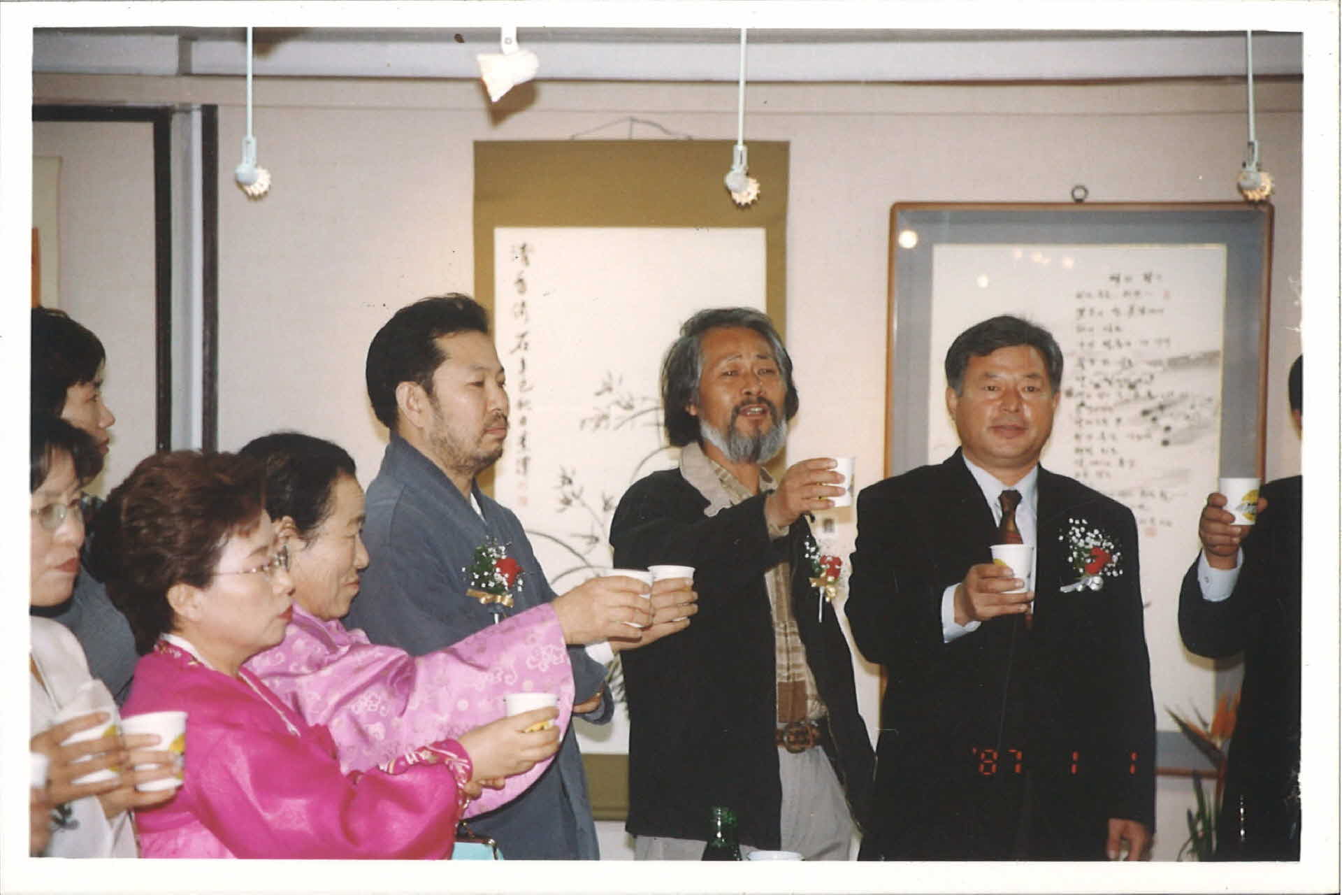 유묵회 회원전 활동사진