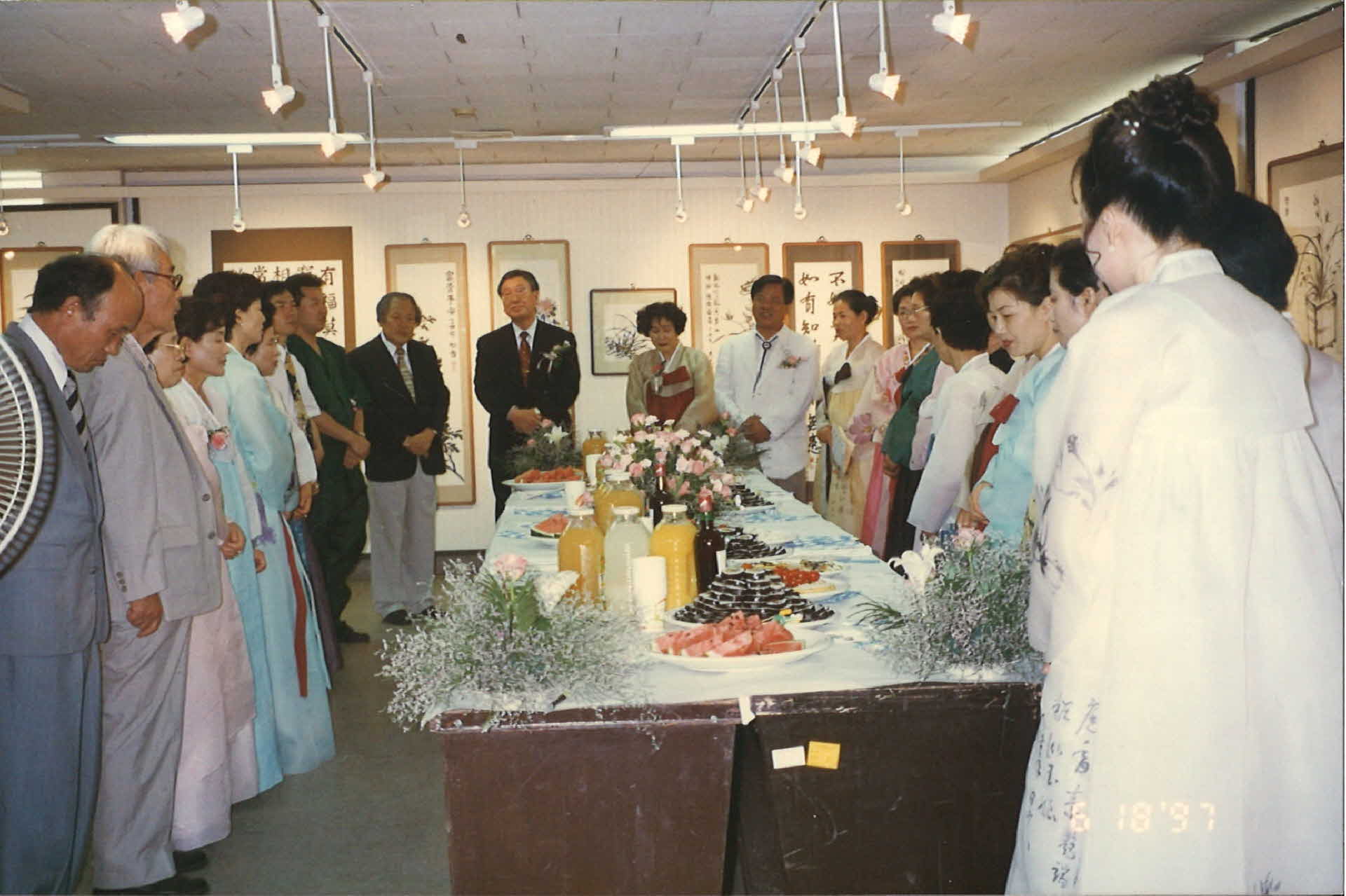 유묵회 회원전 활동사진