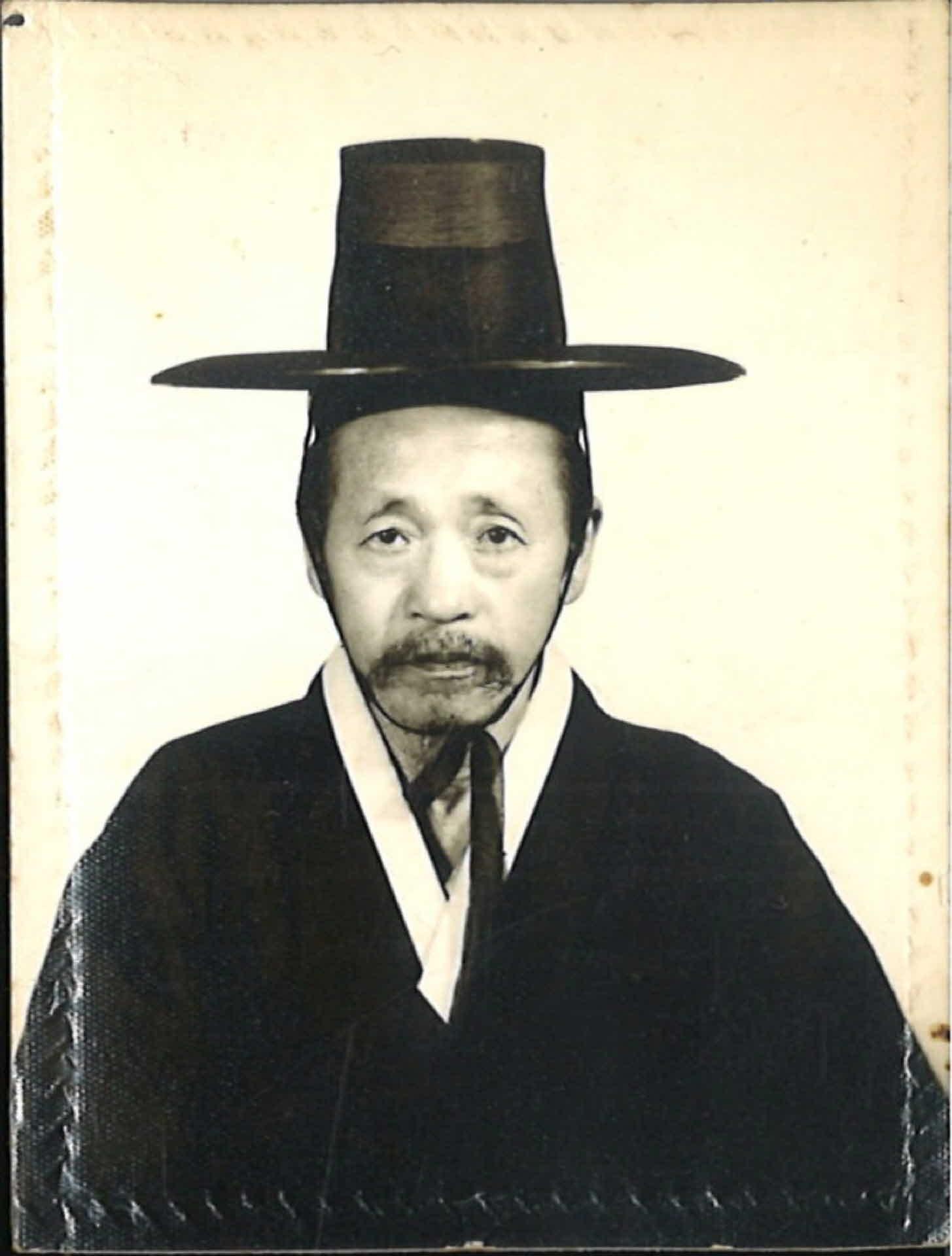 인물사진-갓쓴노인