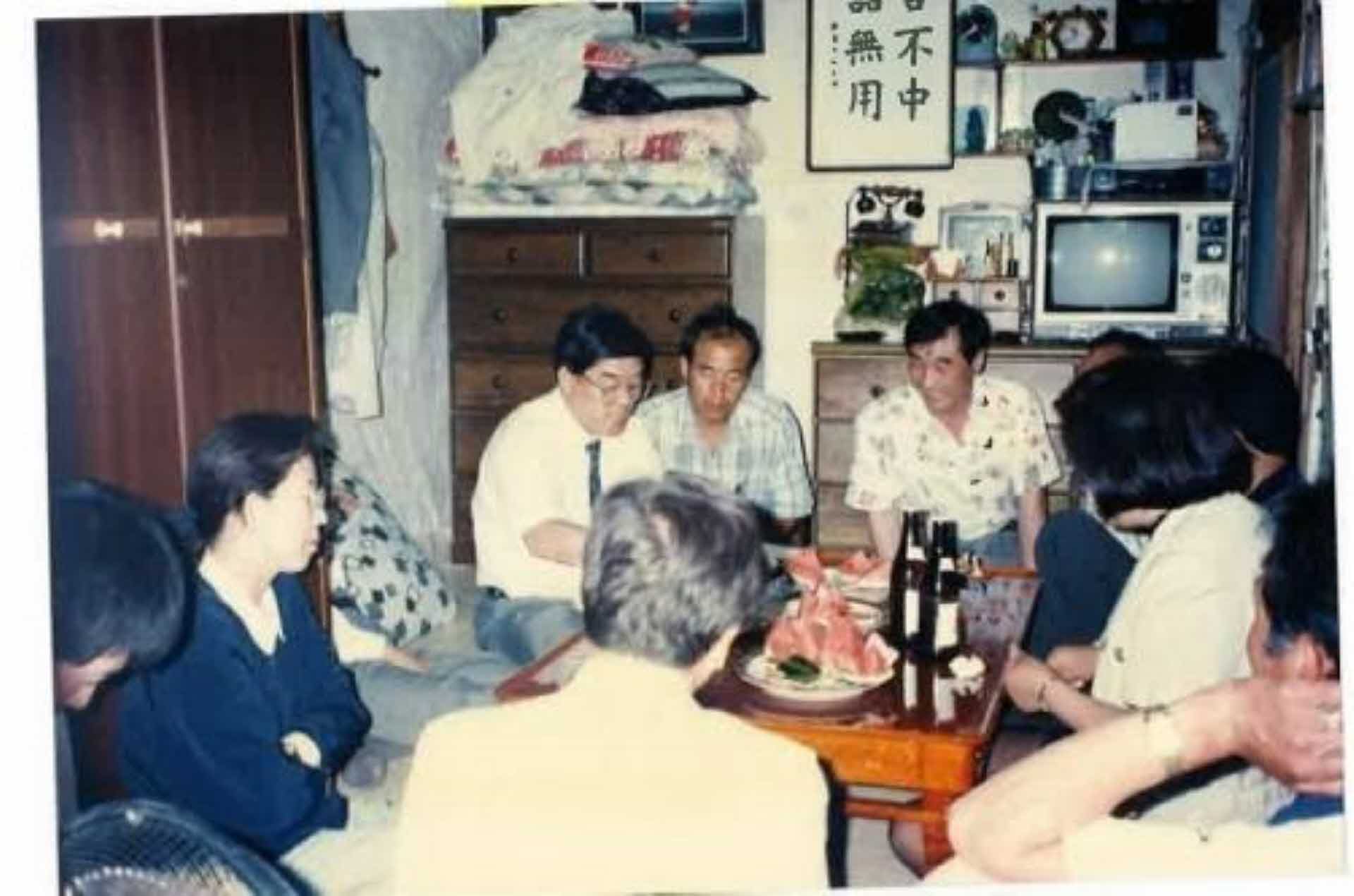 세광중학교 동창모임-실내, 단체