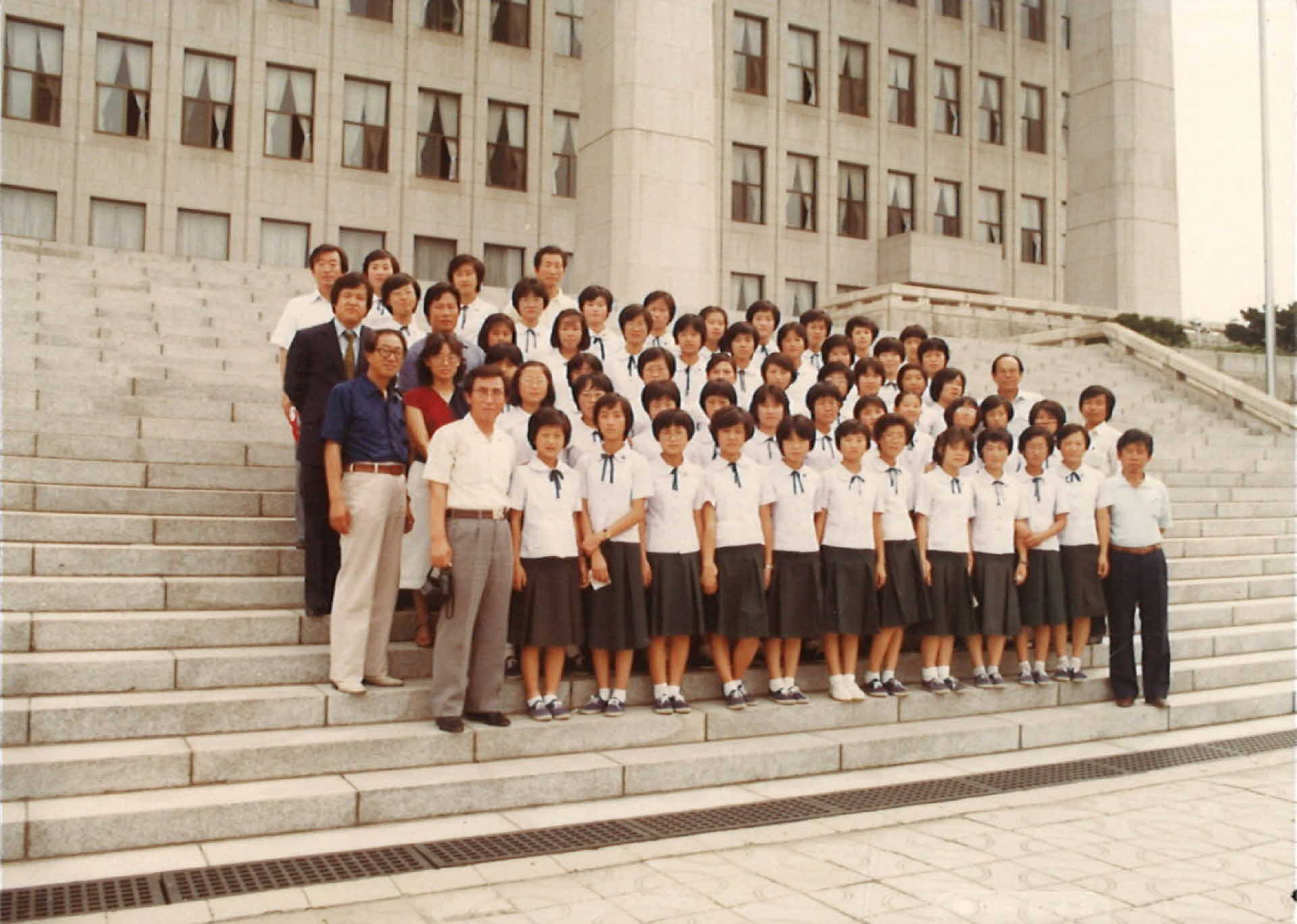 영주여자중학교 단체사진