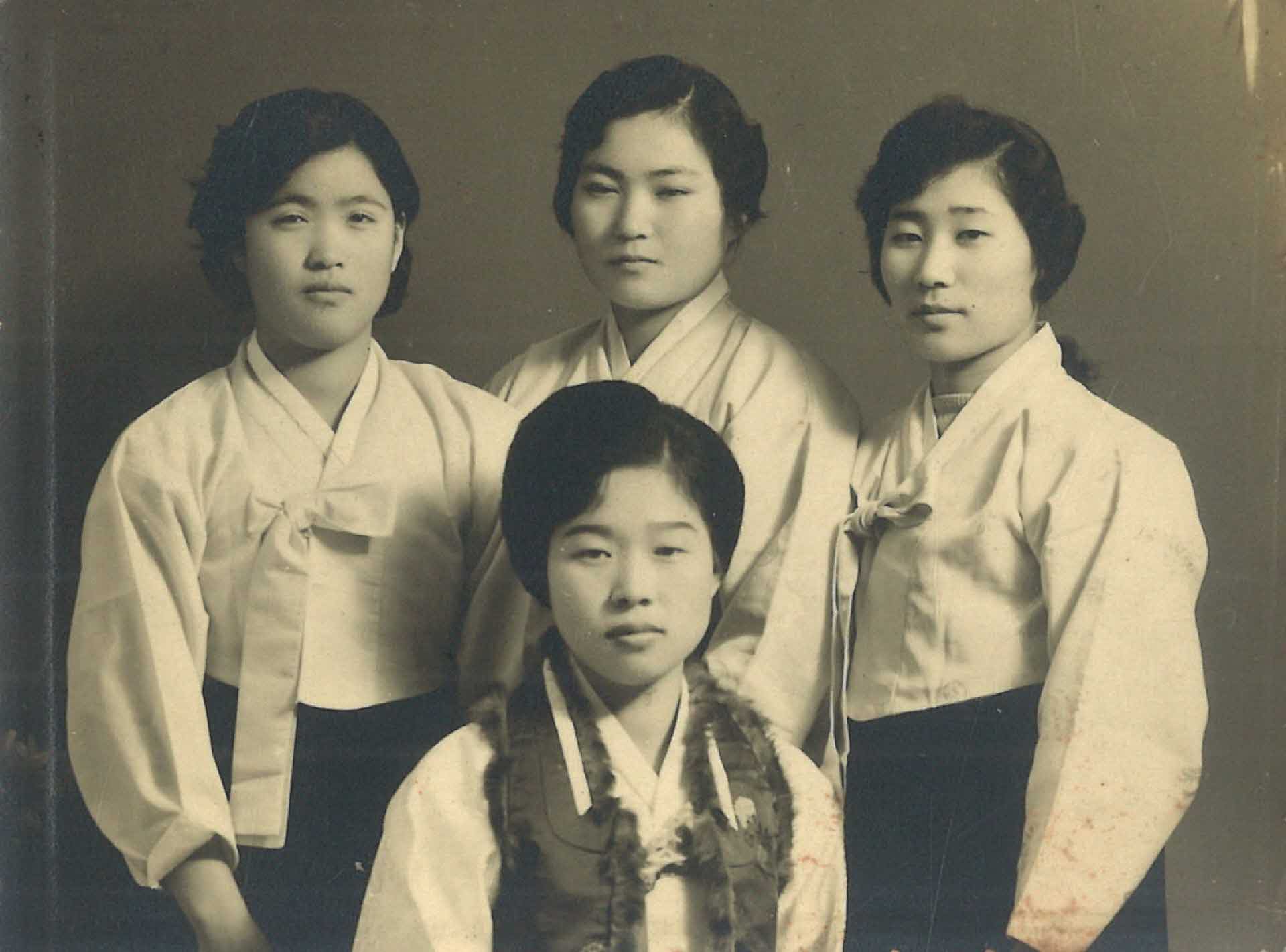 풍기 사진관에서 친구들과 찍은 사진