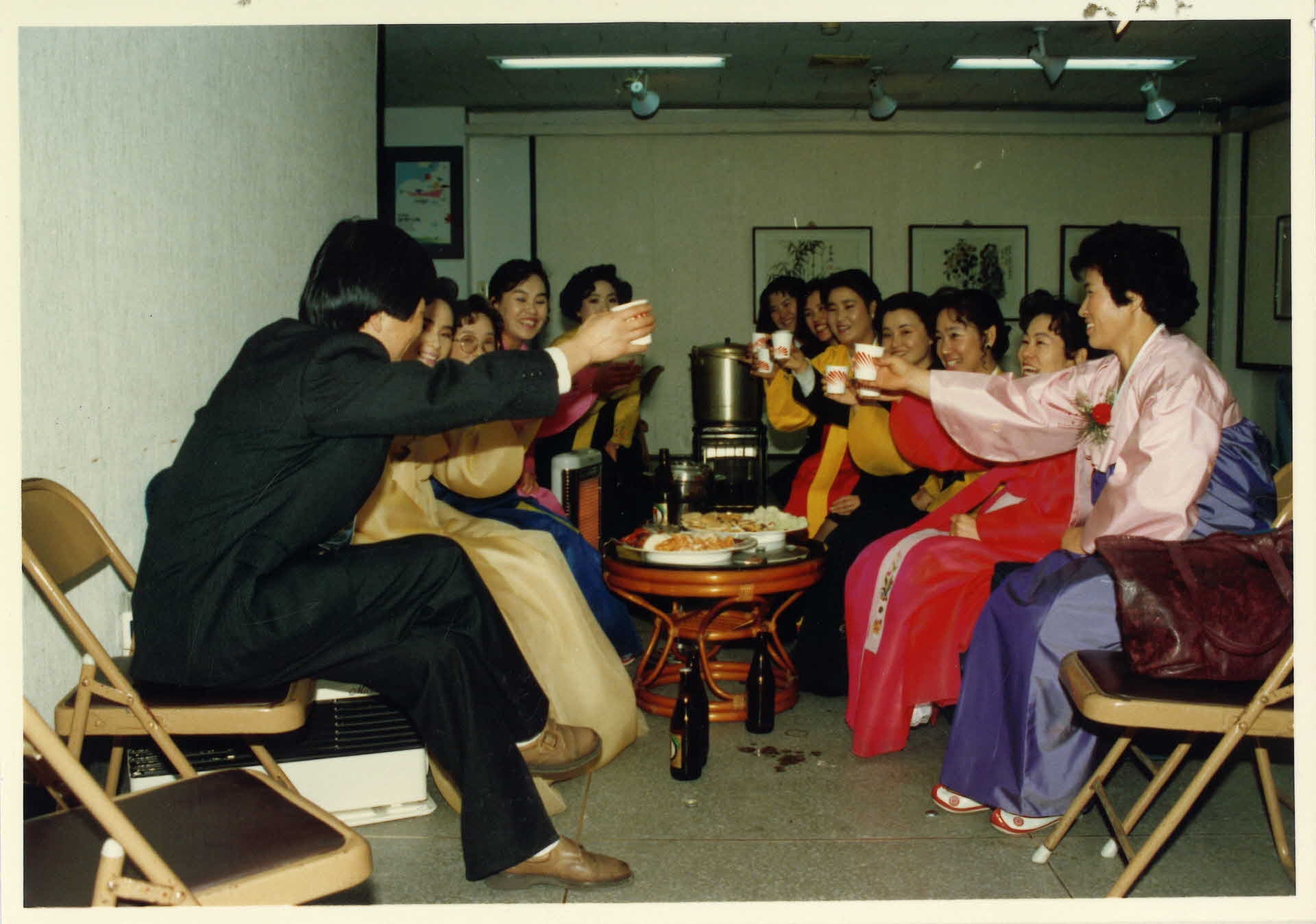 사군자동호회전 전시장