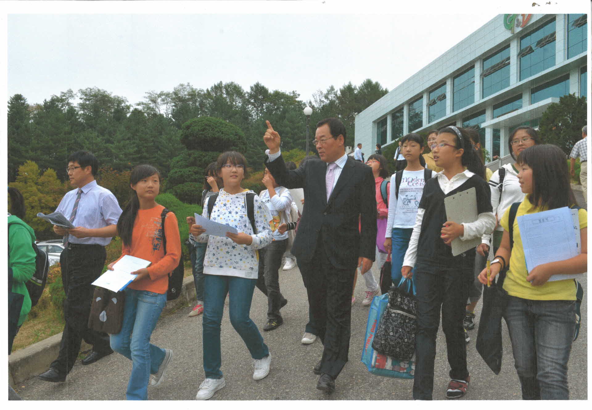 2000년대 김주영 시장 활동사진 출력본