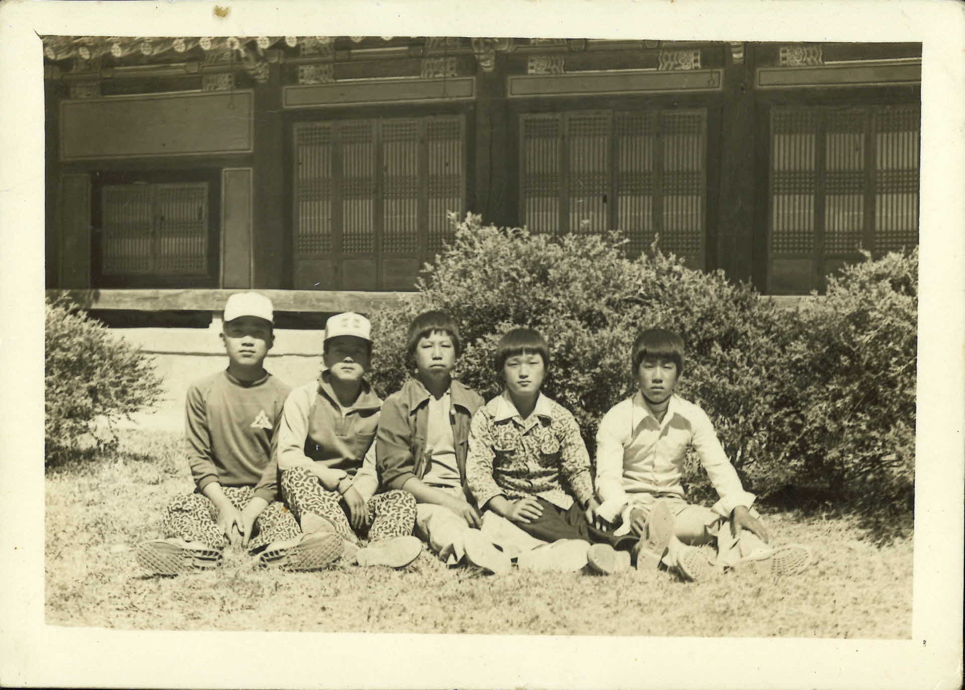 소수서원에서 친구들과 찰칵