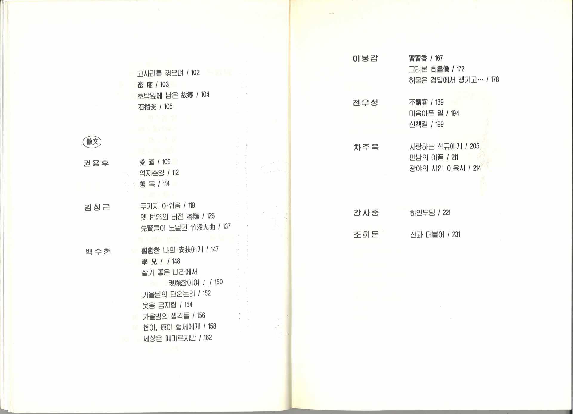 경북여성문학 창간호