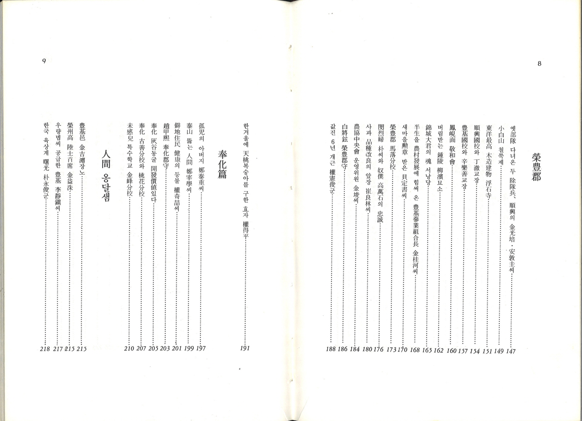 소백산 밑 빛을 남긴 사람들(박하식)