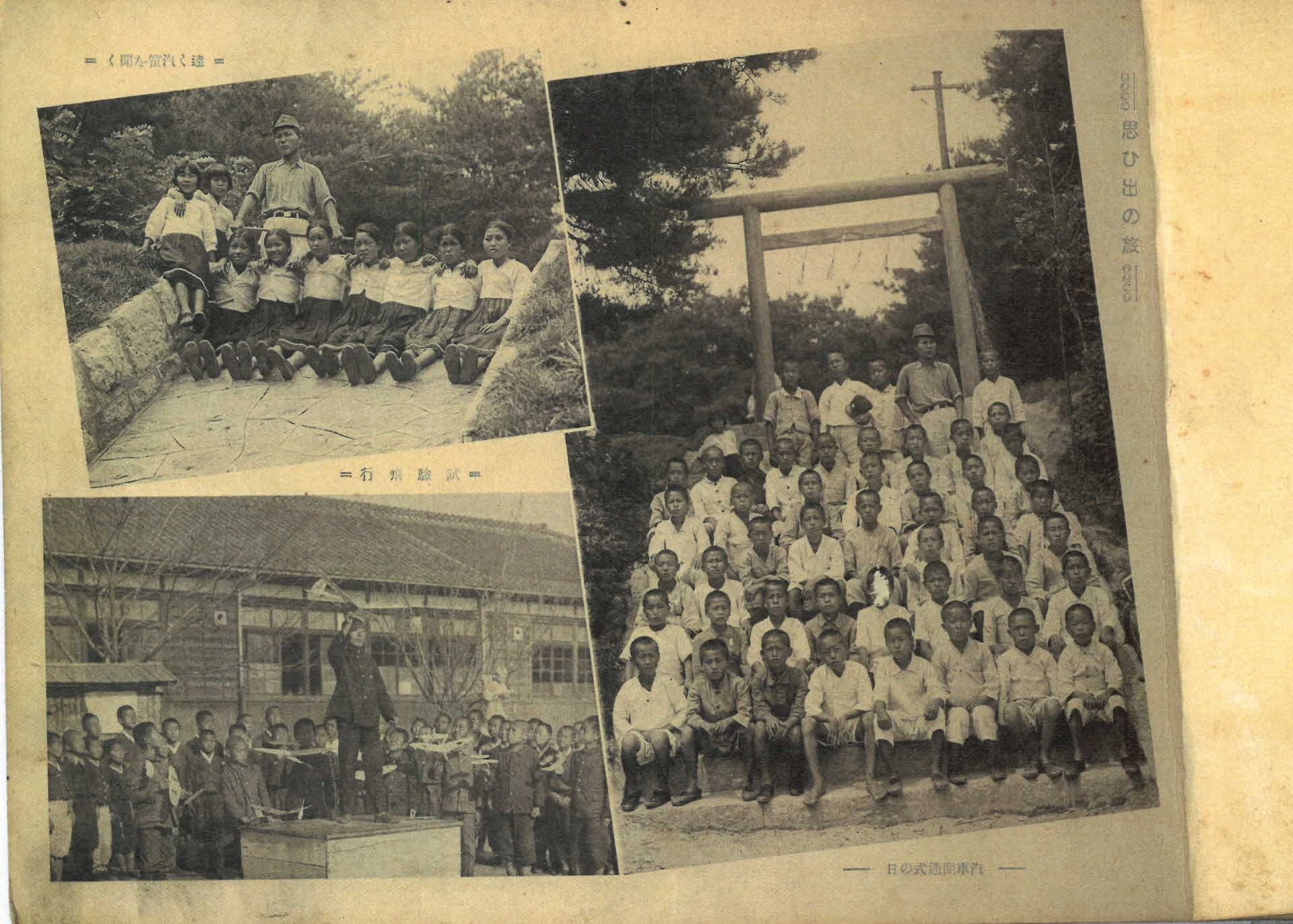 순흥공립국민학교 졸업기념사진첩