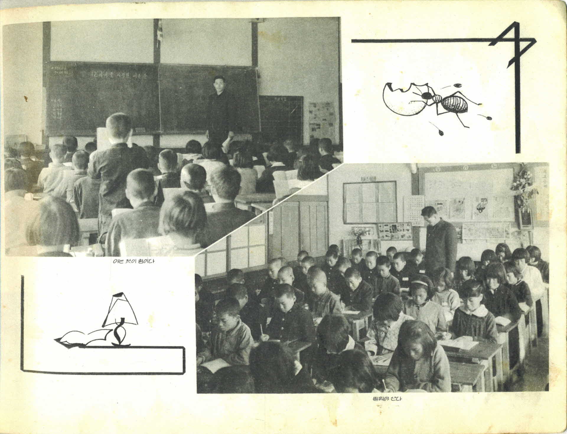 영주평은국민학교 제40회 졸업기념