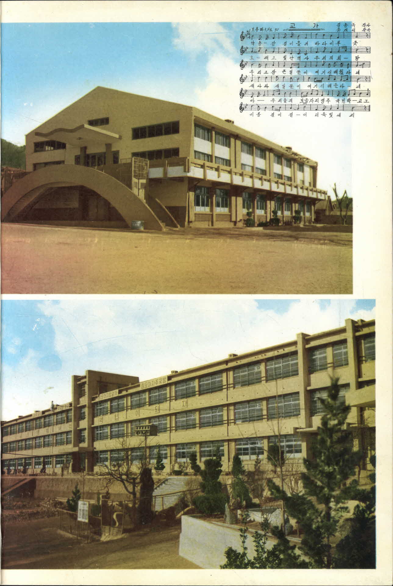 영주국민학교  제65회 졸업기념